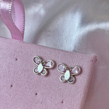 Cargar imagen en el visor de la galería, Maripositas en plata
